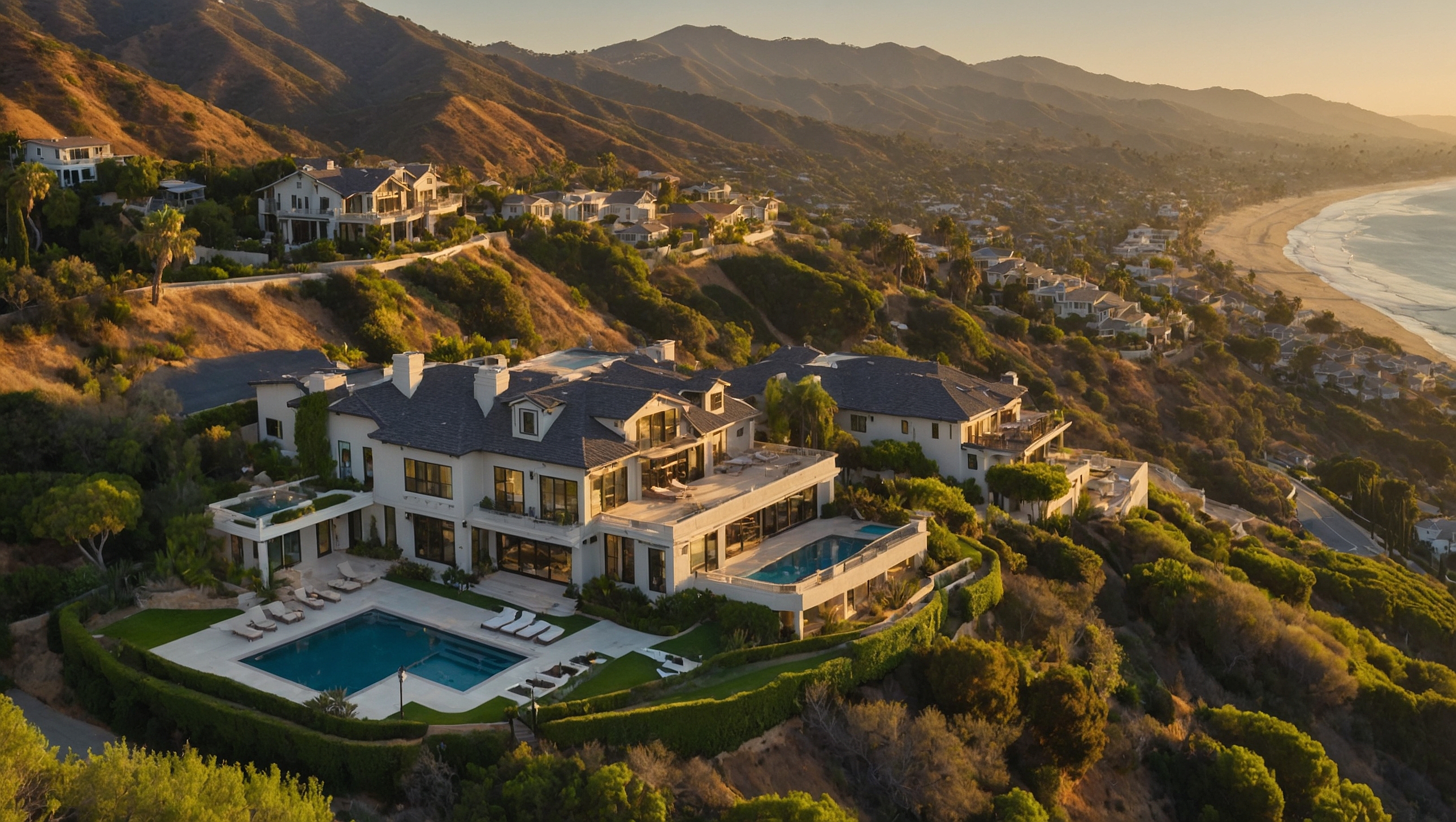 California hillside community