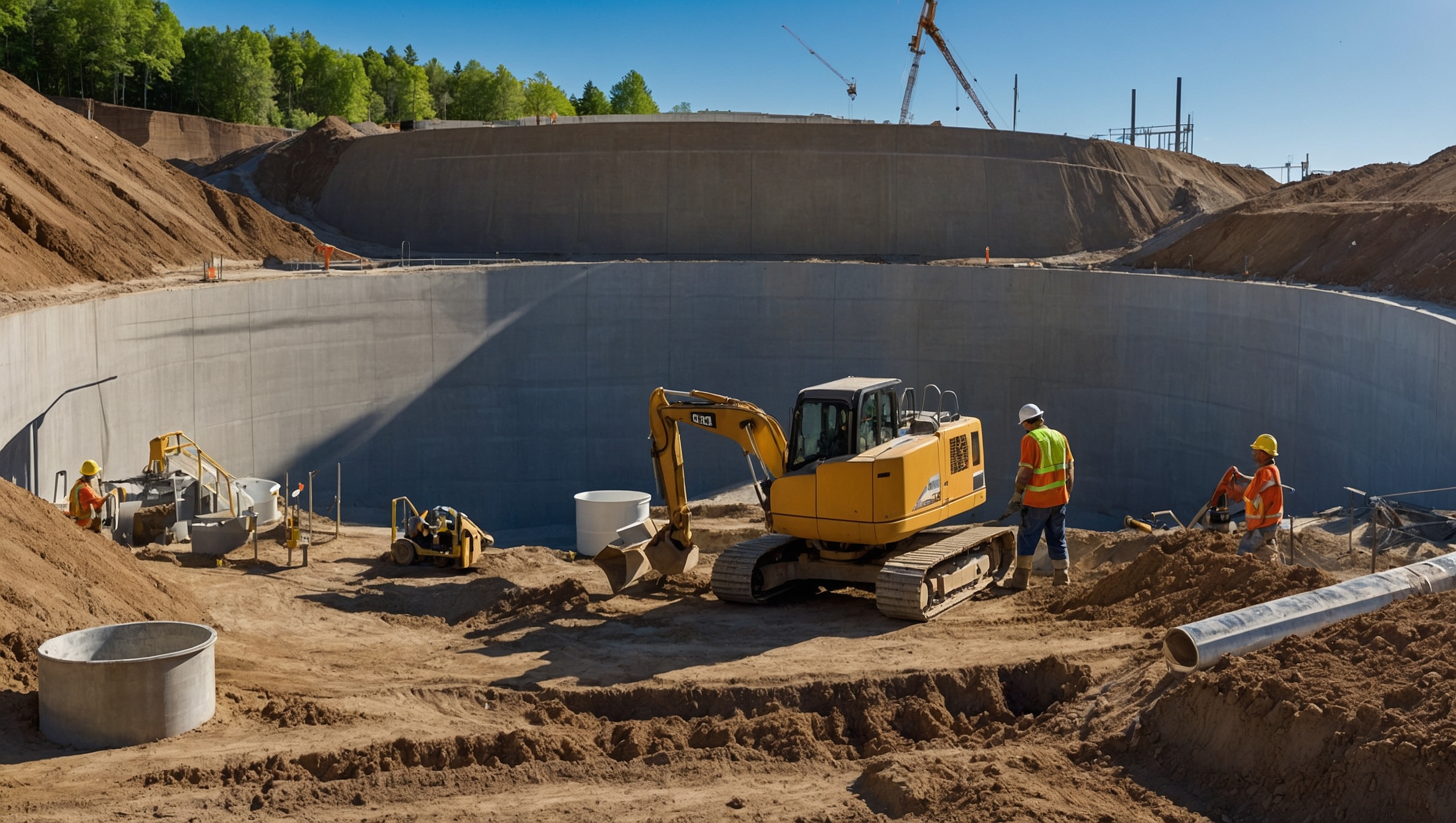 Underground water infrastructure